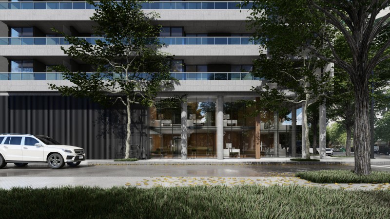 San Martin 2900, esquina rueda. Proyecto 1 dormitorio. Excelente calidad constructiva