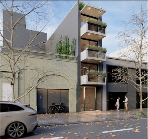 Urquiza 2800, 2 dormitorios, jardin, terraza exclusiva, parrillero y piscina.